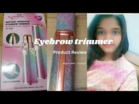 Eyebrow trimmer | Product review| Meesho