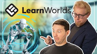 LearnWorlds AI: online course planning, content, assessments, marketing, and more.
