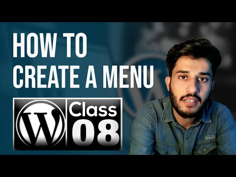 How to Create a Menu in WordPress  - اردو / हिंदी