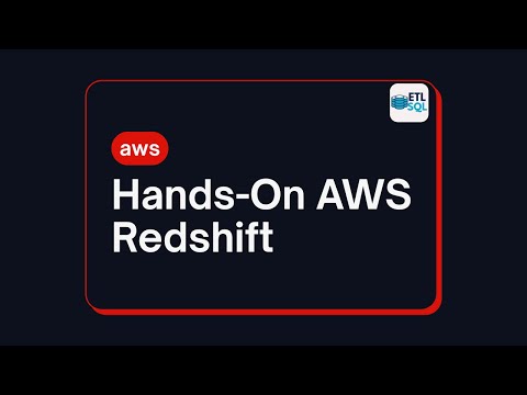 Amazon Redshift for Beginners: Hands-On Guide to Get Started [Part 2] #aws #redshift