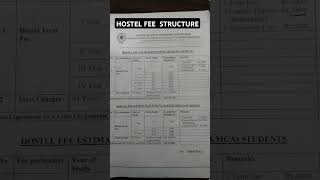 JNTU GV Hostel Fee Structure#hostelfee#jntugv#jntu#govtuniversity#fees#mess#roomcharges#eamcet