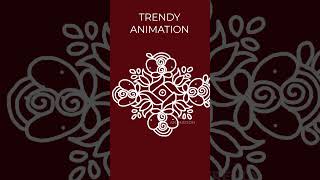 9*1dots Rangoli Designs | Beautiful 9*1 Dots Rangoli Designs |#shorts