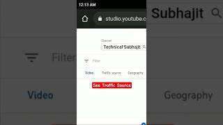 See Traffic Source on Your YouTube Channel