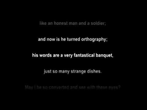 Monologue: BENEDICK - Much Ado About Nothing (Act 2, Scene 3)