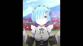 The Best 💀 ReZero Girl ❤️🔥 | #rezero #anime #manga #lightnovel #edit