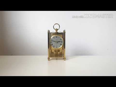 앙크라 황동 회전추 시계 Ankra brass torsion pendulum clock