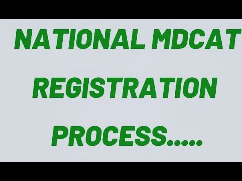 National MDCAT Registration STEP-1