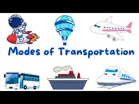 Modes of Transportation for Kids| Fun Learning Video for Children