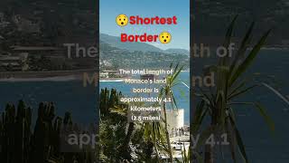 A country with the shortest land border! #globalinsights #europe #follow #geography #monaco