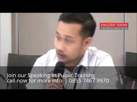 Speaking In Public Training | 0855 7467 9970