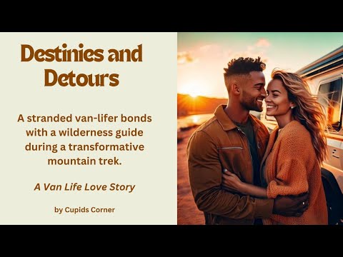 Destinies and Detours. Van Life Love Story. A stranded van-lifer bonds and a wilderness guide.