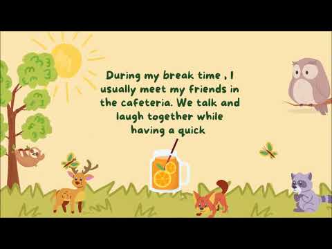 Story 1: My Daily Routine - Learning Basic English Stories with #GinheoSchool