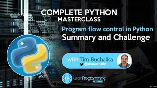 50  Section Summary and Challenge | Python for life