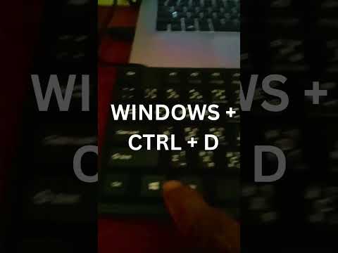 How to create a new virtual desktop || How to make a new Virtual Desktop ✌  WINDOWS + CTRL + D