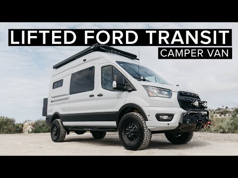 2025 FORD TRANSIT | 4" Lift on 33" Tires - Trail Ready Camper Van