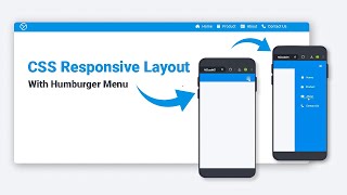 🍔 2025 Responsive Hamburger Menu Tutorial: Pure HTML & CSS for MZCode01 Developers 🚀 #coding #css