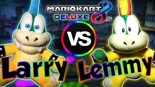 ABM: Larry Vs Lemmy !! Mario Kart 8 Deluxe Match!! Race & Battle !! HD
