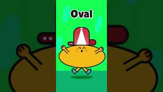 Let's Learn about Shapes | Different Shapes | Circle Triangle Square Rectangle Oval