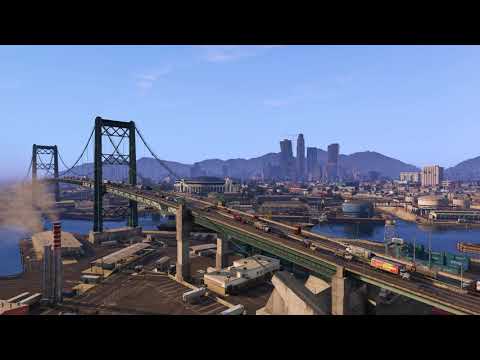 GTA 5 live wallpaper w/sound (4K UHD GTA V time lapse)