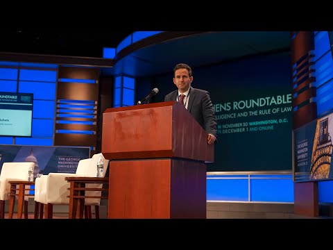Remarks by Senator Brian Schatz | The Athens Roundtable on AI and the Rule of Law 2023