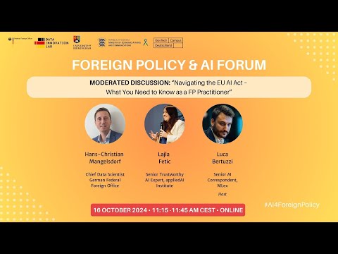 Moderated Discussion: "Navigating the EU AI Act – What You Need to Know as a FP Practitioner"