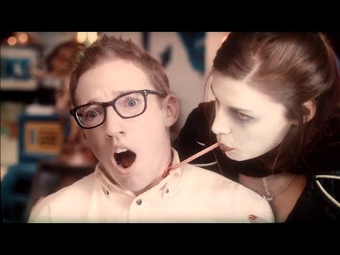 Female Vampire Sucks Him Absolutely Dry