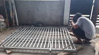 Step by Step Making Steel Bed Frame (Time lapse)