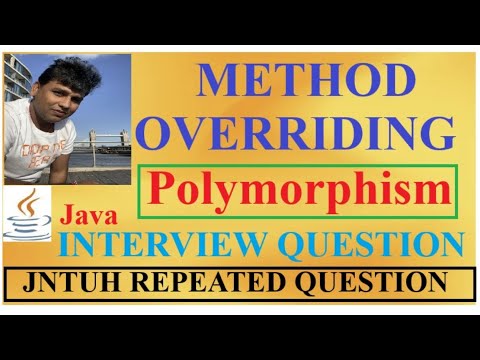 #Java | Method Overriding | Polymorphism | Dynamic Method Dispatch | Telugu | Dr.Venkat | Python Cpp