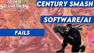 Super Smash Bros Ultimate: Century Smash AI/Software Fail