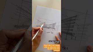✍️How do I draw architecture sketches #architecturesketch