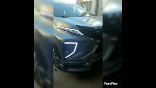 Mitsubishi Xpander install park LED and headlight garnish