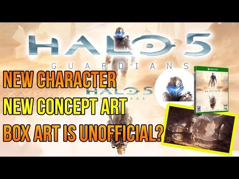 Halo 5: Guardians|NEW Character, NEW Concept Art, BOX ART IS UNOFFICIAL?