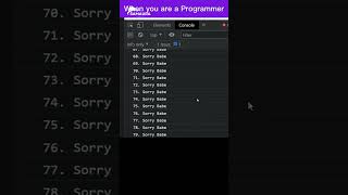 When you are a programmer 😏 @SamauraAcademy #ProgrammerLife #CodingHumor