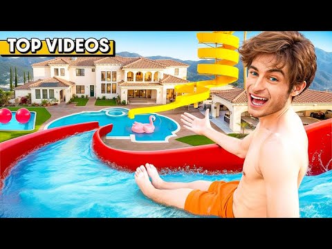 I TURNED MY HOUSE INTO A WATER PARK!! | Topper Guild