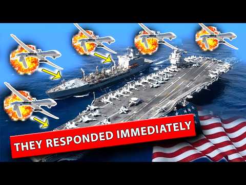 The Houthi Rebels Attacked the American Aircraft Carrier – It Was a Disaster!