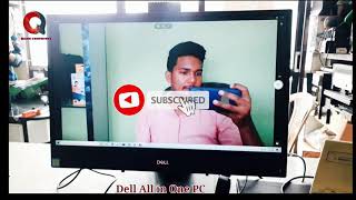 Dell All in One Pc pop up camera web cam firstlook