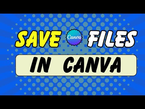 Simple Tricks To Save YOUR Designs In Canva