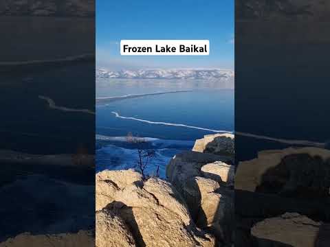 Frozen Lake Baikal. Siberia. Russia 🇷🇺