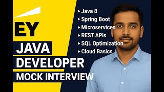 🔔 Ernst & Young (EY) Java Developer Interview | 2–7 Years Experience | Spring Boot | Microservices