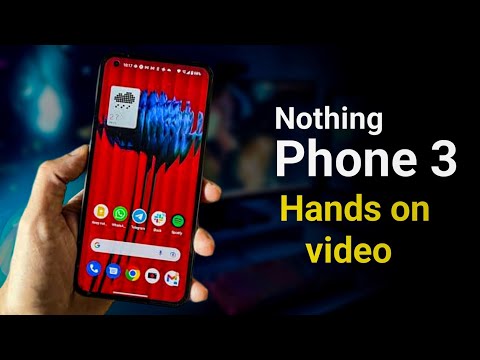 Nothing Phone 3 - Hands On Video