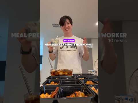 Meal prep for the week with me