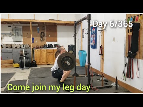 Day 6/365 / join my leg day