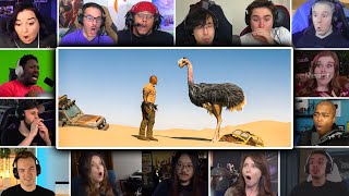 Ostrich Chase Scene | Jumanji: The Next Level (2019) Reaction Mashup