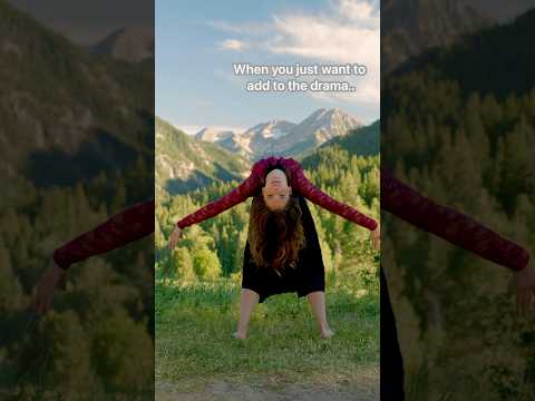 You can too- wait.a back bend? Maybe, maybe not, but you can ESCAPE the ideals of others and do you!