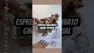 Click on the link above to watch the full tutorial ⬆️☕️ #helenlozova #handmade #coffeedecoration