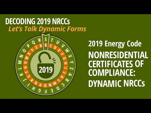 Decoding NRCC: Let’s Talk 2019 Nonresidential Dynamic Forms