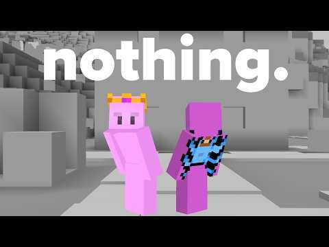 Can you beat Minecraft with No Textures?