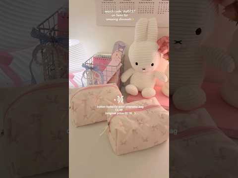 desk decor & cute accessories from TEMU 🍥🎀🤍 #aesthetic #cutefinds #aesthetichaul #shoujo