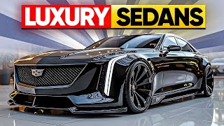 Top 10 New Luxury Sedans You Must See in 2025 and 2026!