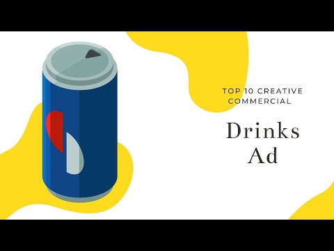 Top 10 Creative Drinks commercial product Ad । 2021।